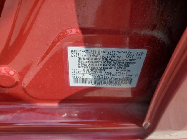 Photo 11 VIN: 3N1AB7AP1EY308703 - NISSAN SENTRA S 