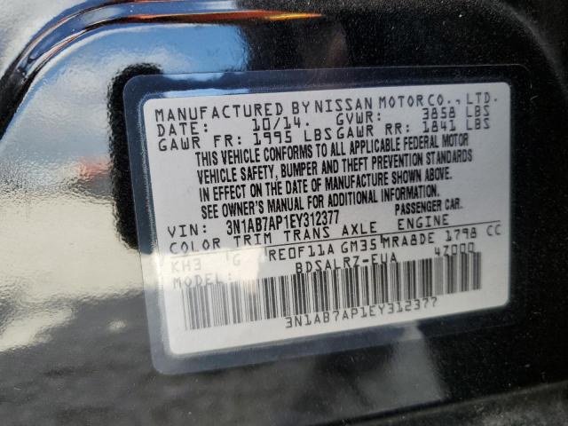 Photo 12 VIN: 3N1AB7AP1EY312377 - NISSAN SENTRA 