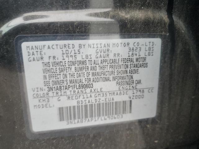 Photo 11 VIN: 3N1AB7AP1FL690603 - NISSAN SENTRA S 