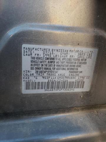 Photo 11 VIN: 3N1AB7AP1FY316141 - NISSAN SENTRA 