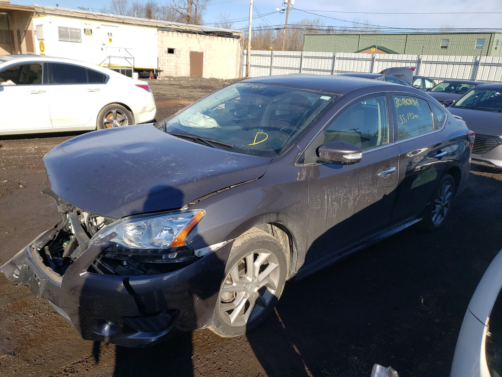 Photo 1 VIN: 3N1AB7AP1FY342142 - NISSAN SENTRA S 