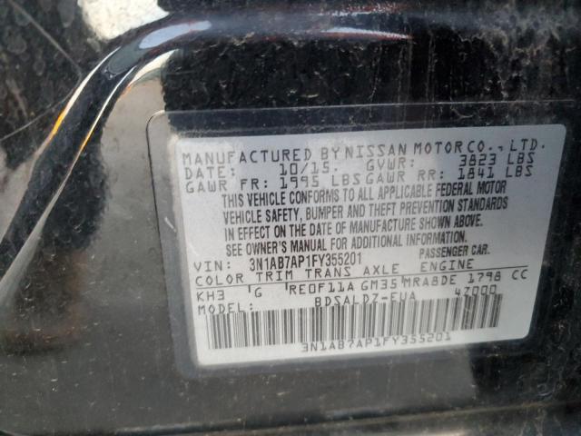 Photo 11 VIN: 3N1AB7AP1FY355201 - NISSAN SENTRA 