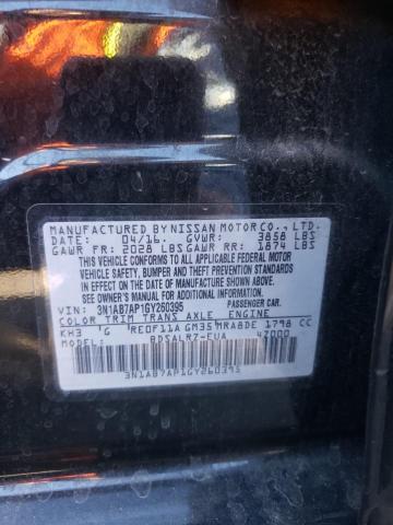 Photo 11 VIN: 3N1AB7AP1GY260395 - NISSAN SENTRA 