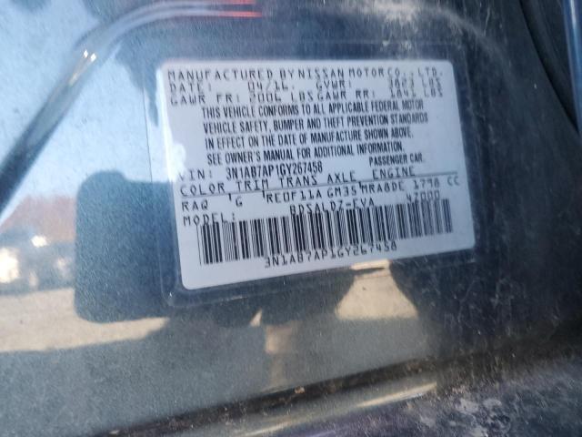 Photo 11 VIN: 3N1AB7AP1GY267458 - NISSAN SENTRA 