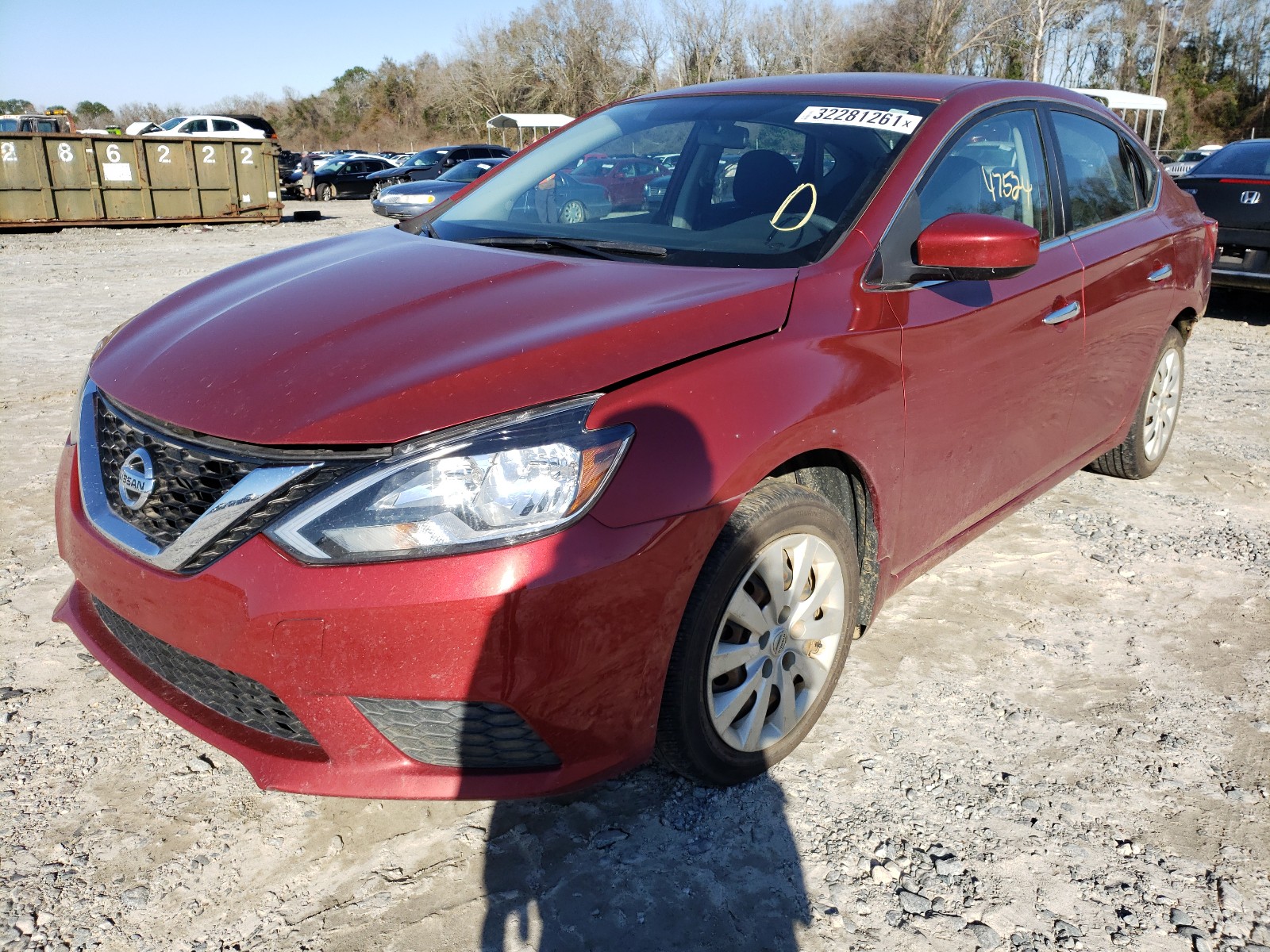 Photo 1 VIN: 3N1AB7AP1GY301611 - NISSAN SENTRA S 