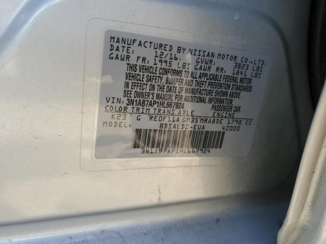 Photo 12 VIN: 3N1AB7AP1HL667924 - NISSAN SENTRA S 