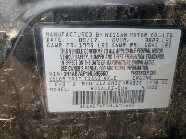 Photo 11 VIN: 3N1AB7AP1HL695660 - NISSAN SENTRA S 