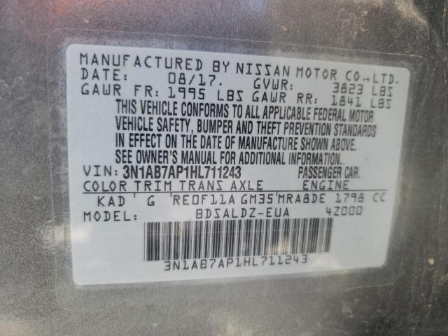 Photo 11 VIN: 3N1AB7AP1HL711243 - NISSAN SENTRA 