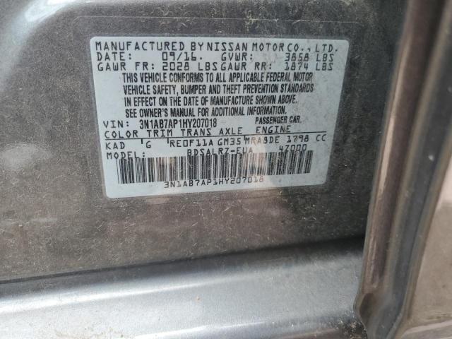 Photo 11 VIN: 3N1AB7AP1HY207018 - NISSAN SENTRA 