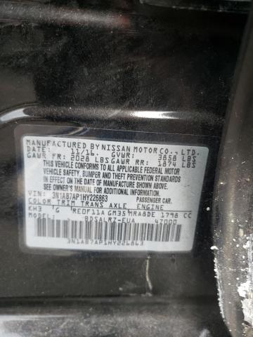 Photo 11 VIN: 3N1AB7AP1HY226863 - NISSAN SENTRA S 