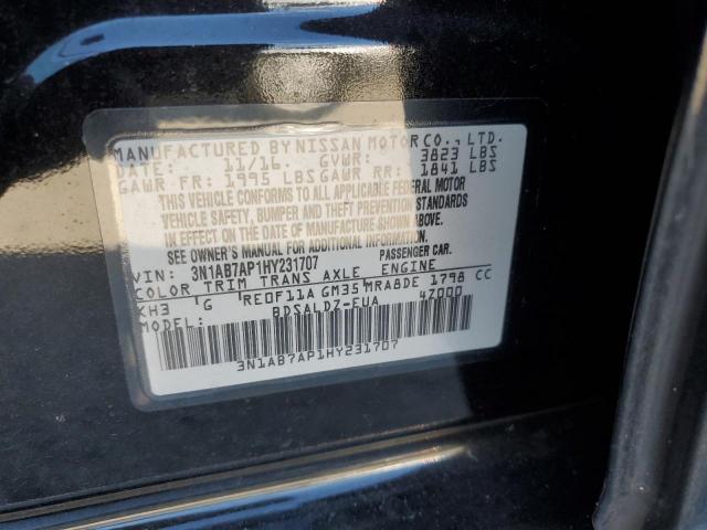 Photo 11 VIN: 3N1AB7AP1HY231707 - NISSAN SENTRA 