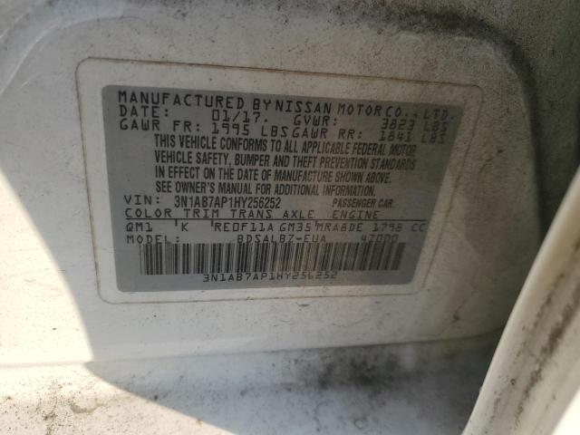 Photo 11 VIN: 3N1AB7AP1HY256252 - NISSAN SENTRA S 