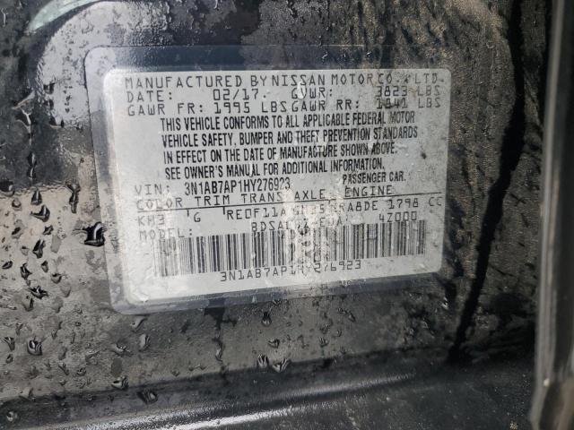 Photo 11 VIN: 3N1AB7AP1HY276923 - NISSAN SENTRA S 