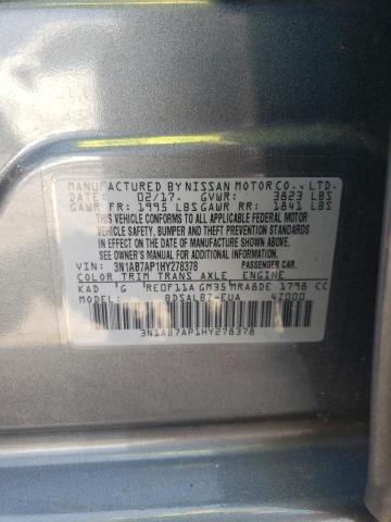 Photo 11 VIN: 3N1AB7AP1HY278378 - NISSAN SENTRA S 