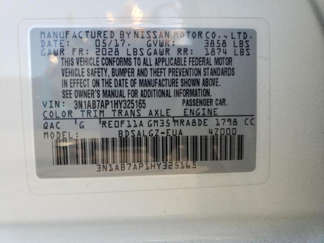 Photo 11 VIN: 3N1AB7AP1HY325165 - NISSAN SENTRA 