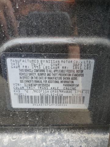 Photo 12 VIN: 3N1AB7AP1HY358554 - NISSAN SENTRA 