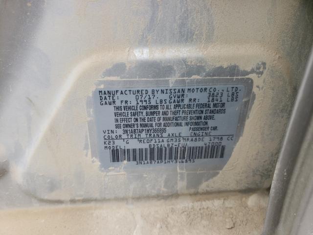 Photo 9 VIN: 3N1AB7AP1HY366895 - NISSAN SENTRA S 