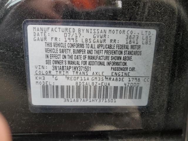 Photo 11 VIN: 3N1AB7AP1HY371501 - NISSAN SENTRA S 