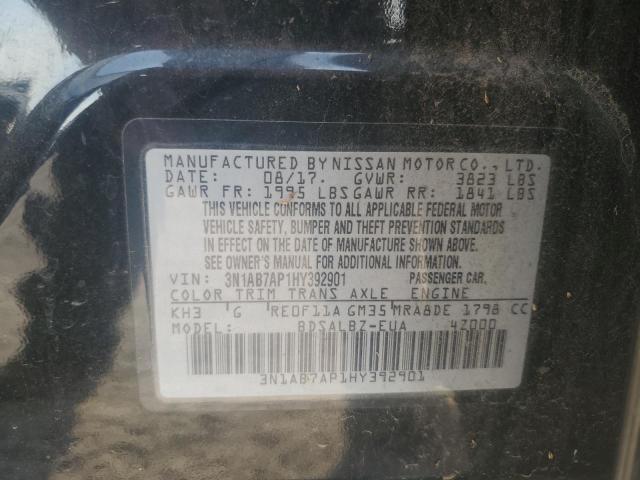 Photo 11 VIN: 3N1AB7AP1HY392901 - NISSAN SENTRA S 