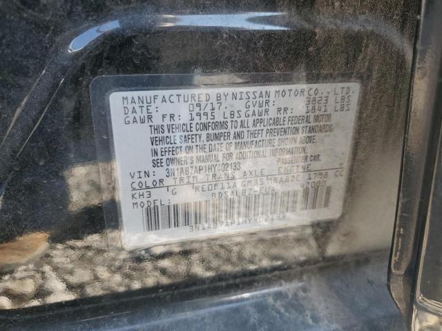 Photo 12 VIN: 3N1AB7AP1HY402133 - NISSAN SENTRA 