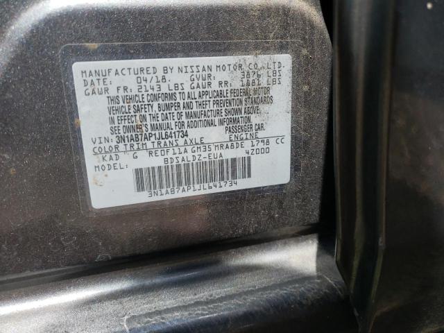 Photo 9 VIN: 3N1AB7AP1JL641734 - NISSAN SENTRA S 