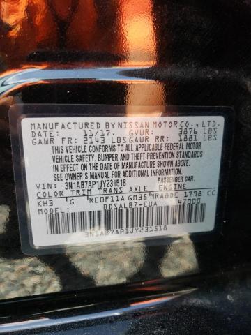 Photo 11 VIN: 3N1AB7AP1JY231518 - NISSAN SENTRA 