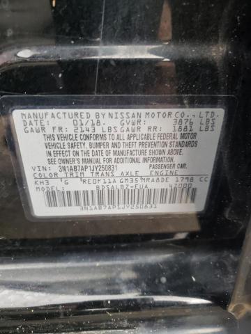 Photo 11 VIN: 3N1AB7AP1JY250831 - NISSAN SENTRA 