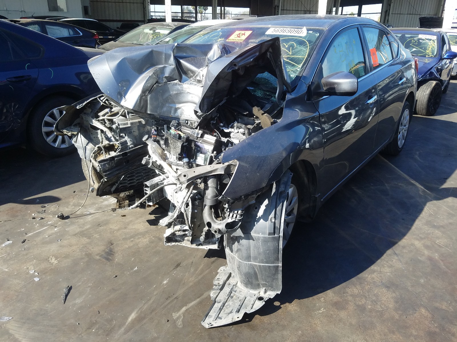 Photo 1 VIN: 3N1AB7AP1JY256743 - NISSAN SENTRA S 