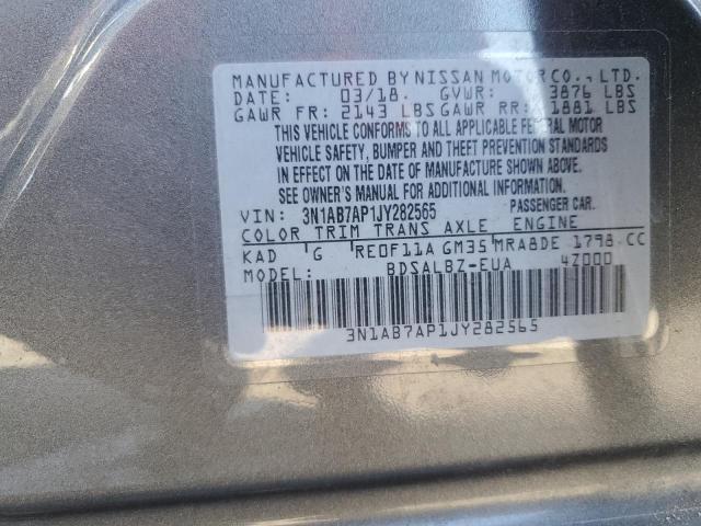 Photo 12 VIN: 3N1AB7AP1JY282565 - NISSAN SENTRA 