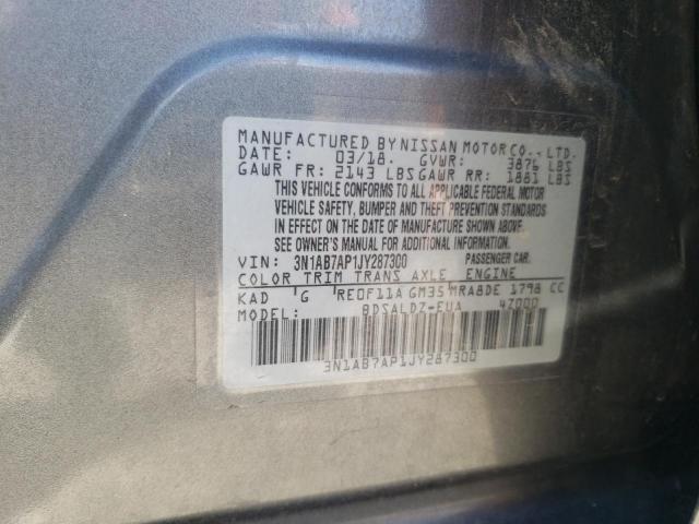 Photo 11 VIN: 3N1AB7AP1JY287300 - NISSAN SENTRA 