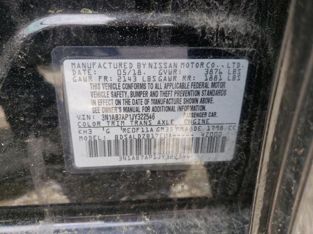 Photo 9 VIN: 3N1AB7AP1JY322546 - NISSAN SENTRA 