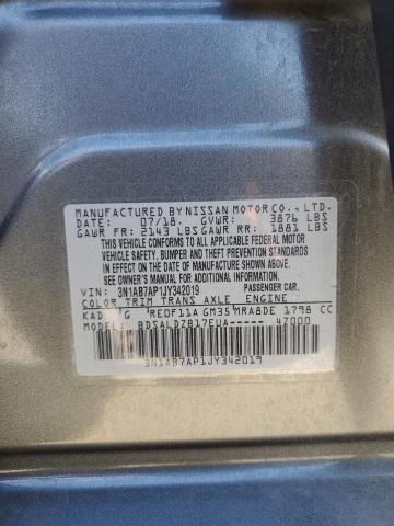 Photo 11 VIN: 3N1AB7AP1JY342019 - NISSAN SENTRA S 