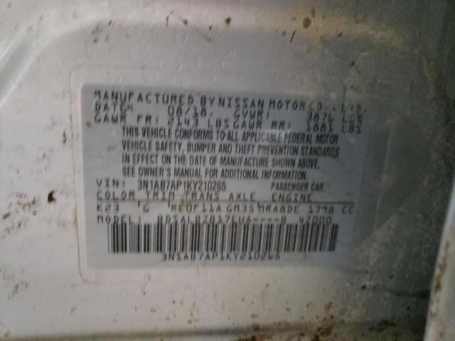 Photo 12 VIN: 3N1AB7AP1KY210265 - NISSAN SENTRA 