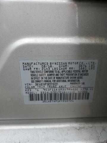 Photo 12 VIN: 3N1AB7AP1KY210721 - NISSAN SENTRA 