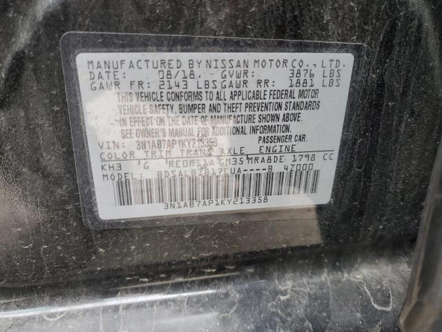 Photo 11 VIN: 3N1AB7AP1KY213358 - NISSAN SENTRA S 