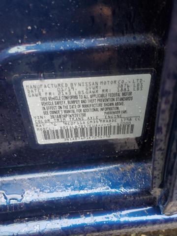 Photo 12 VIN: 3N1AB7AP1KY291798 - NISSAN SENTRA 