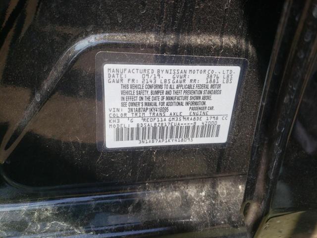 Photo 9 VIN: 3N1AB7AP1KY418095 - NISSAN SENTRA 