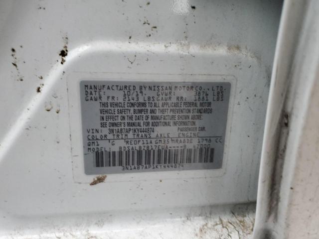 Photo 12 VIN: 3N1AB7AP1KY444874 - NISSAN SENTRA 