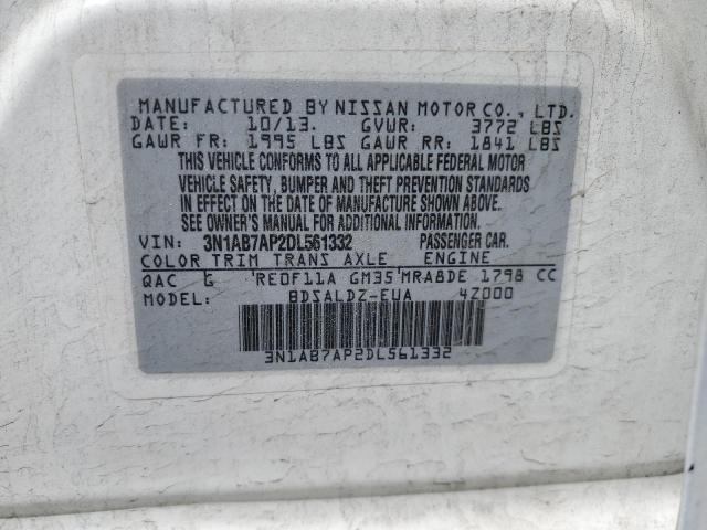 Photo 11 VIN: 3N1AB7AP2DL561332 - NISSAN SENTRA S 