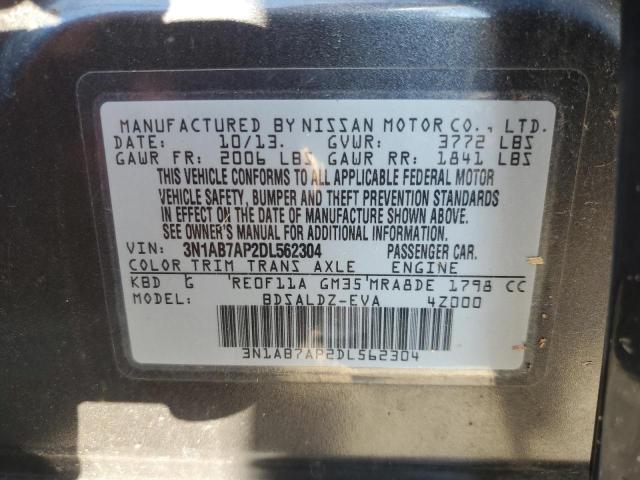 Photo 12 VIN: 3N1AB7AP2DL562304 - NISSAN SENTRA S 