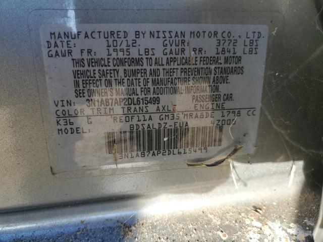 Photo 11 VIN: 3N1AB7AP2DL615499 - NISSAN SENTRA 