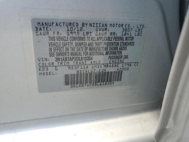 Photo 11 VIN: 3N1AB7AP2DL618354 - NISSAN SENTRA 