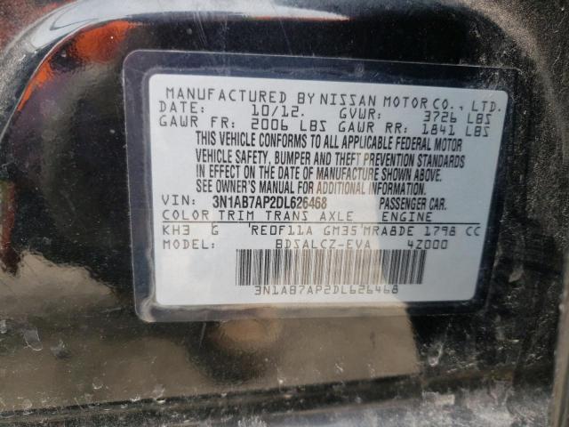 Photo 11 VIN: 3N1AB7AP2DL626468 - NISSAN SENTRA S 