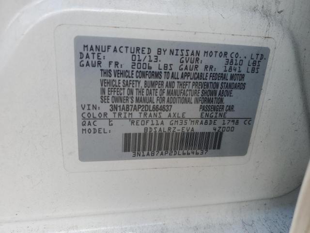 Photo 11 VIN: 3N1AB7AP2DL664637 - NISSAN SENTRA 