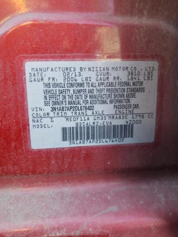 Photo 11 VIN: 3N1AB7AP2DL676402 - NISSAN SENTRA S 