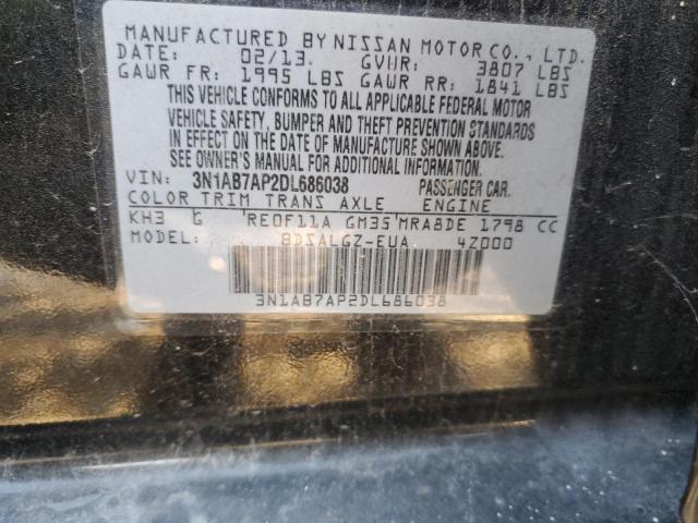 Photo 12 VIN: 3N1AB7AP2DL686038 - NISSAN SENTRA 