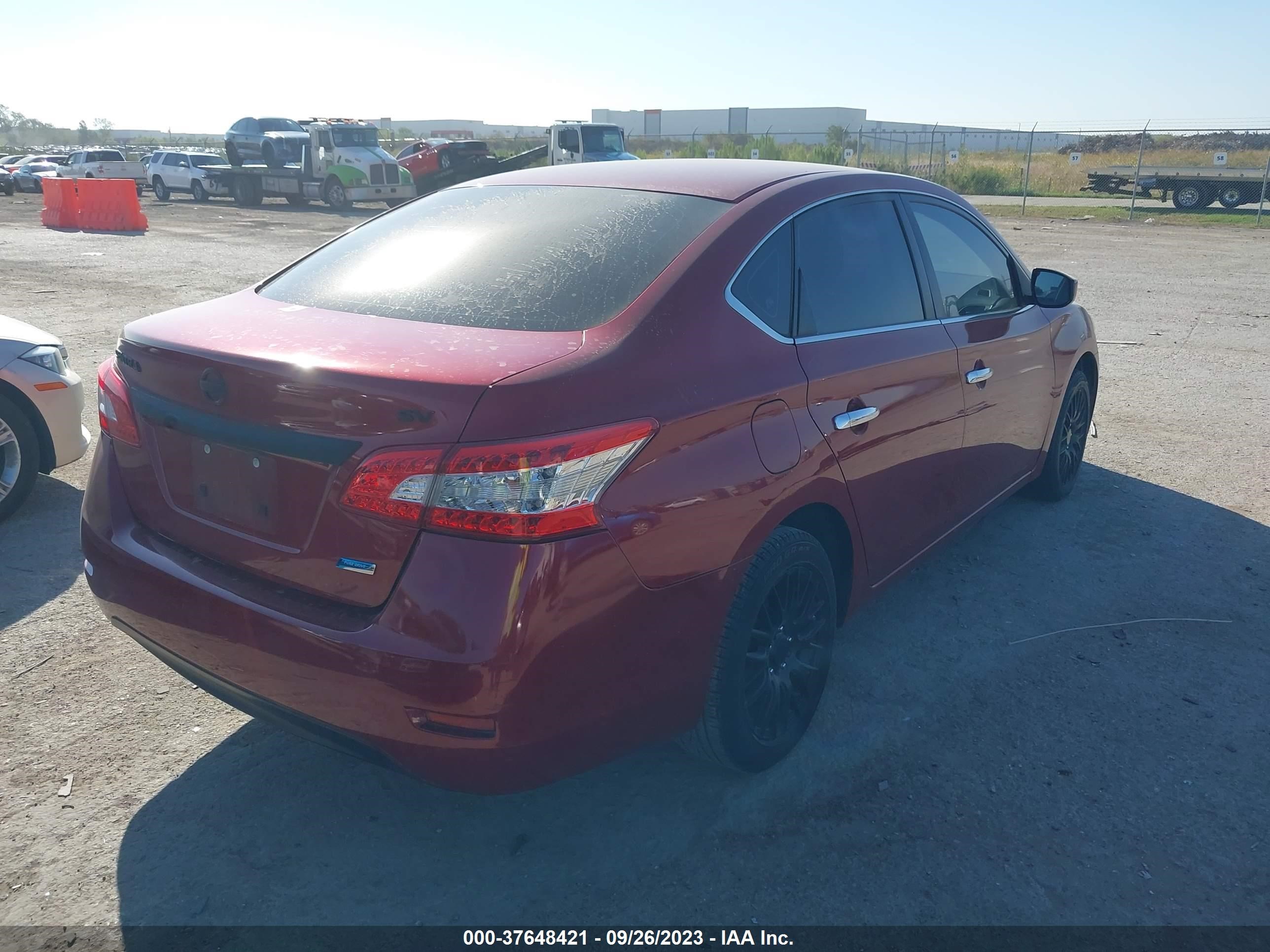 Photo 3 VIN: 3N1AB7AP2DL693409 - NISSAN SENTRA 