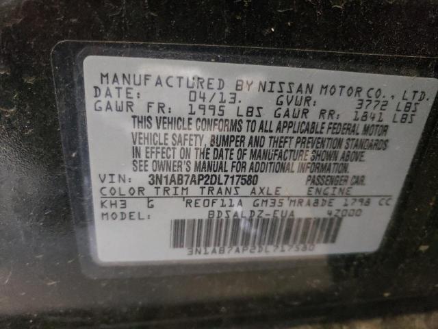 Photo 11 VIN: 3N1AB7AP2DL717580 - NISSAN SENTRA 