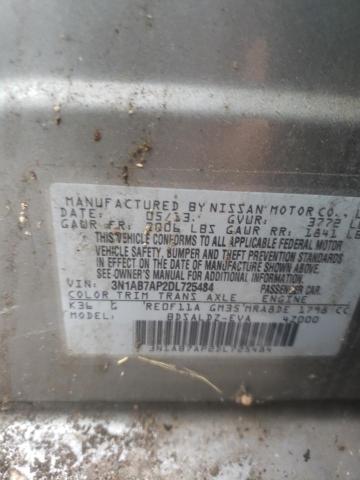 Photo 11 VIN: 3N1AB7AP2DL725484 - NISSAN SENTRA S 