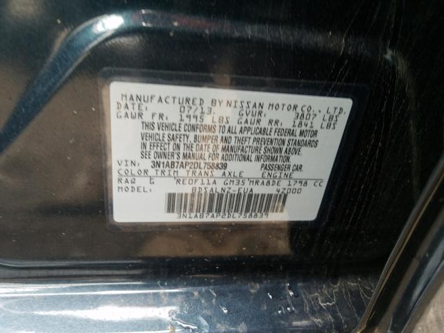 Photo 9 VIN: 3N1AB7AP2DL758839 - NISSAN SENTRA 